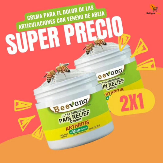 2x1 BEEVANA™, CREMA PARA DOLORES Y ARTICULACIONES