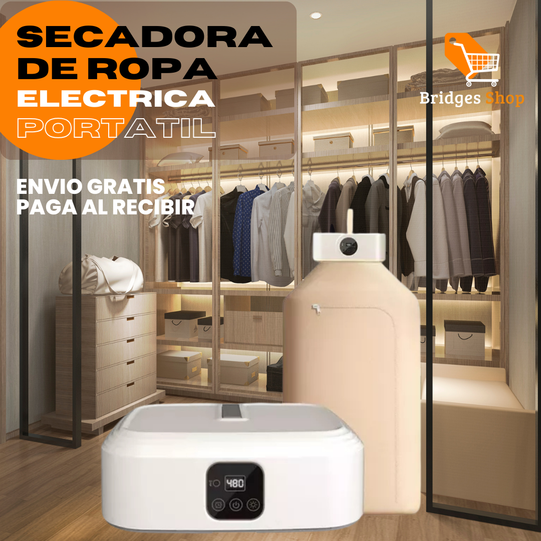 Secadora De Ropa Eléctrica Portatil