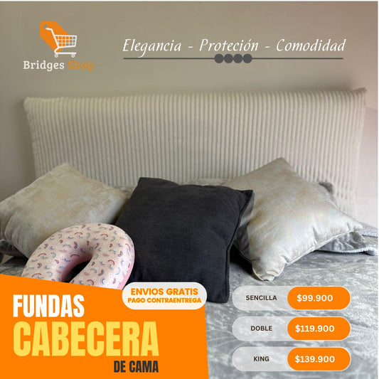 FUNDA PREMIUM PARA CABECERO DE CAMAS