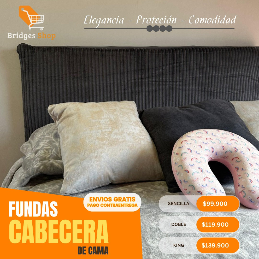 FUNDA PREMIUM PARA CABECERO DE CAMAS